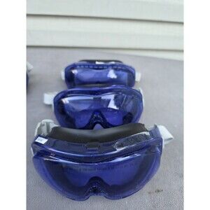 Lot 3 Candela VBeam Laser Safety Glasses Purple OD 5.2 592-596nm 591-597nm